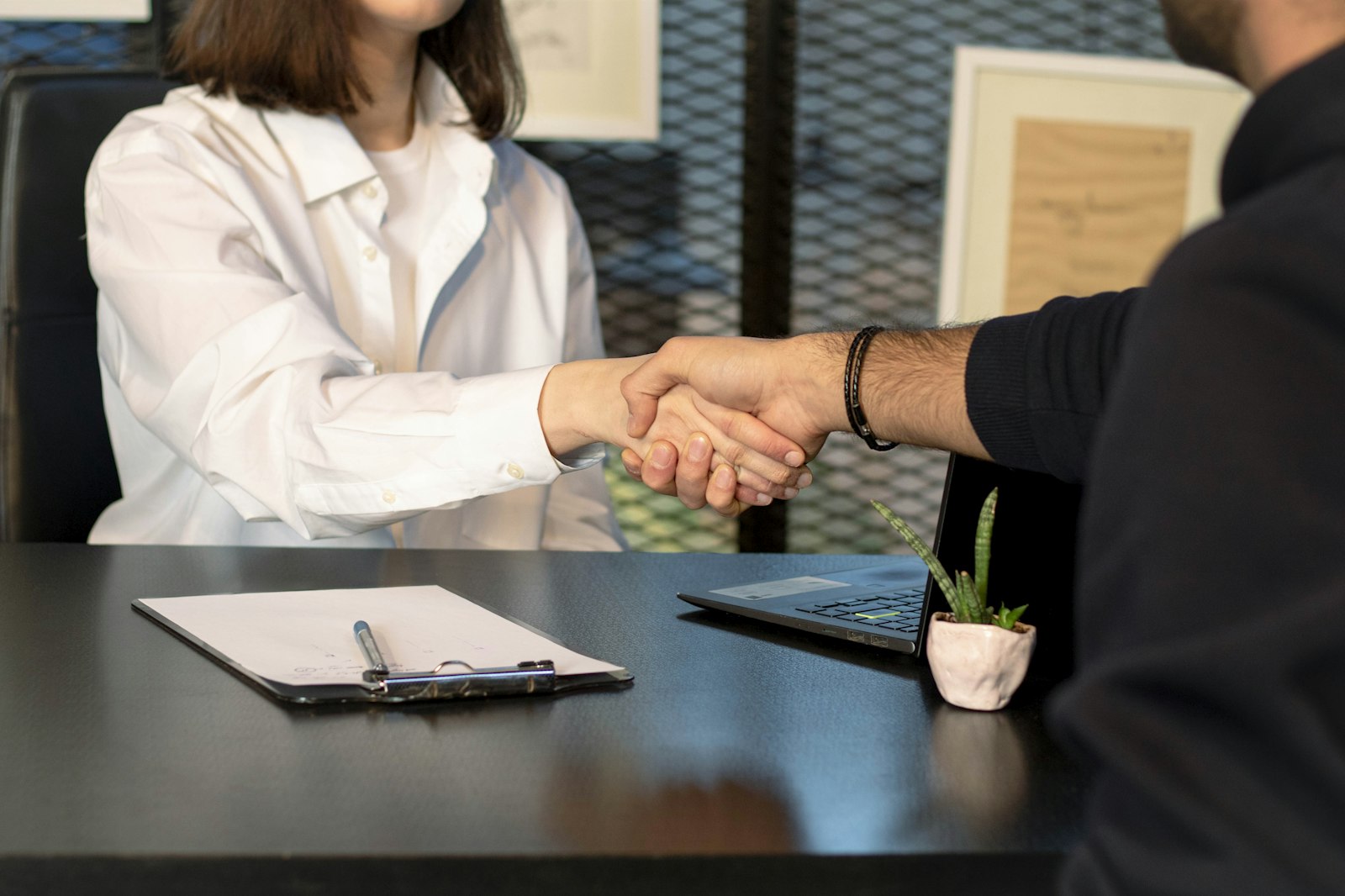 CloudX team closing a deal with a client